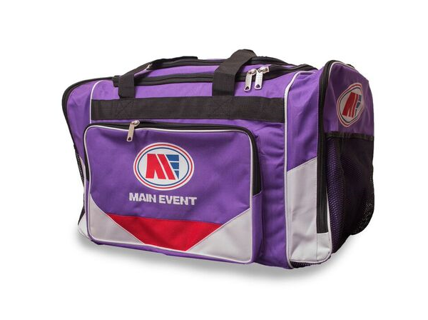 Main Event Boxing Sports Gear Kit Gym Bag Holdall Purple Medium